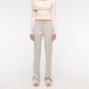 Abercrombie Low Rise Tailored Boot Pant 6L NWT